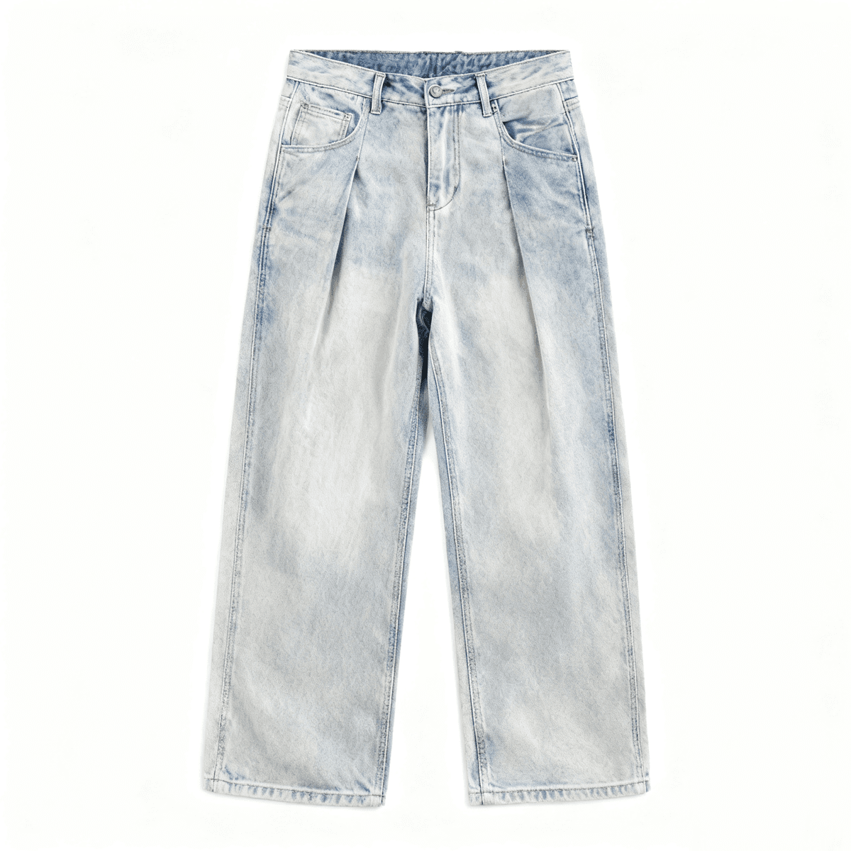 Relaxed Wide-Leg Jeans