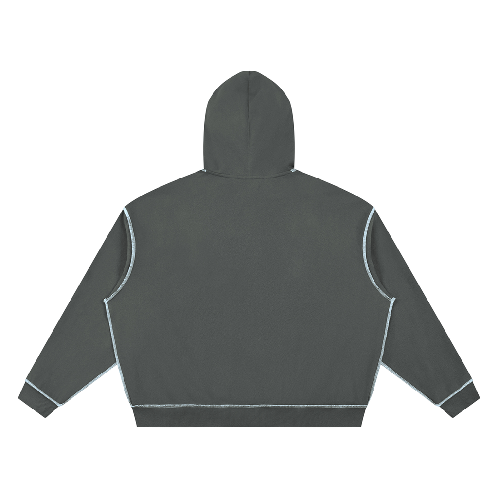 Unisex Boxy Heavyweight Topstitch Hoodie