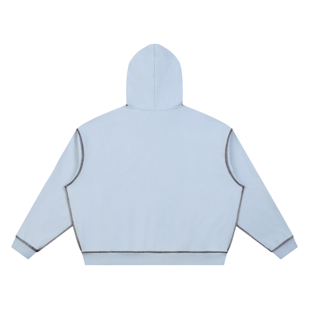 Unisex Boxy Heavyweight Topstitch Hoodie