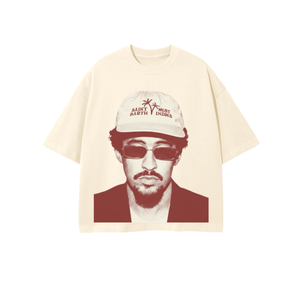 Unisex Heavyweight 100% Combed Cotton Cropped Oversized T-Shirt (250GSM)