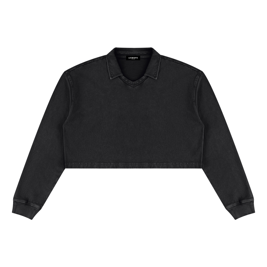 Women’s Vintage Wash Crop Sweatshirt