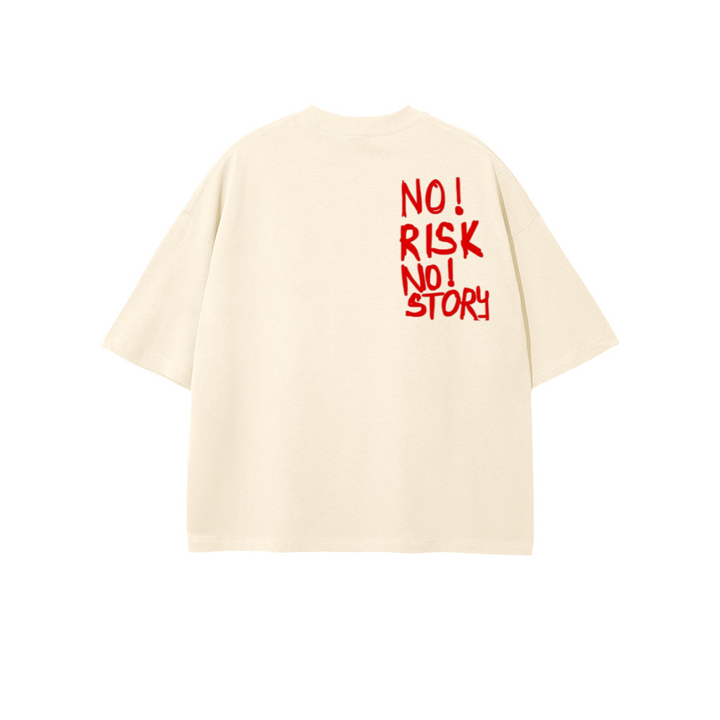 Unisex Heavyweight 100% Combed Cotton Cropped Oversized T-Shirt (250GSM)