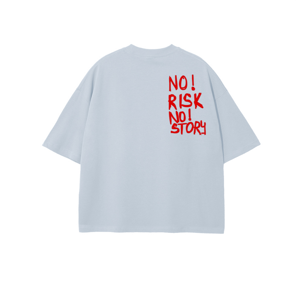 Unisex Heavyweight 100% Combed Cotton Cropped Oversized T-Shirt (250GSM)