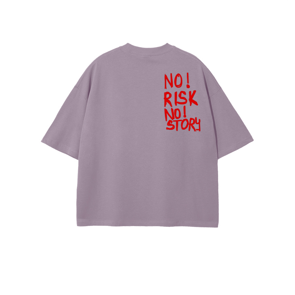 Unisex Heavyweight 100% Combed Cotton Cropped Oversized T-Shirt (250GSM)