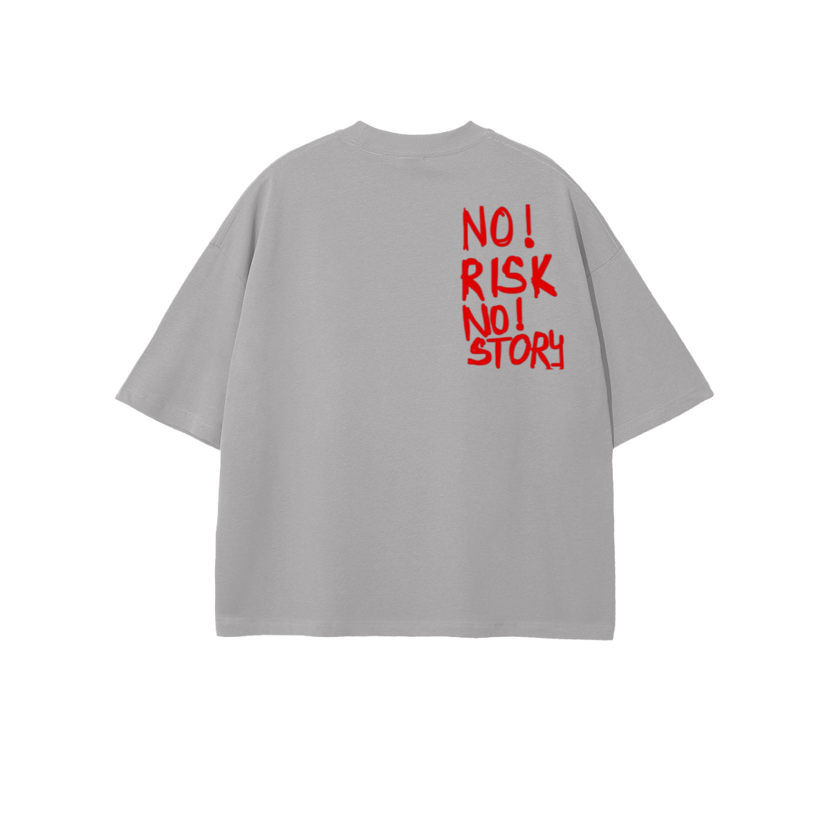 Unisex Heavyweight 100% Combed Cotton Cropped Oversized T-Shirt (250GSM)