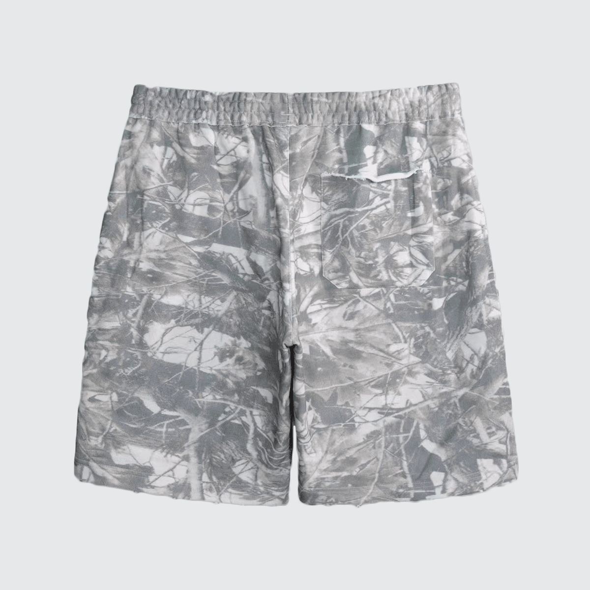 Unisex Heavyweight 100% Cotton French Terry Camo Shorts (400GSM)